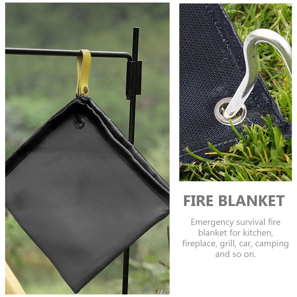 Fire Blanket Fiberglass - 캠핑, 주방, 용접 작업, 자동차, 야외