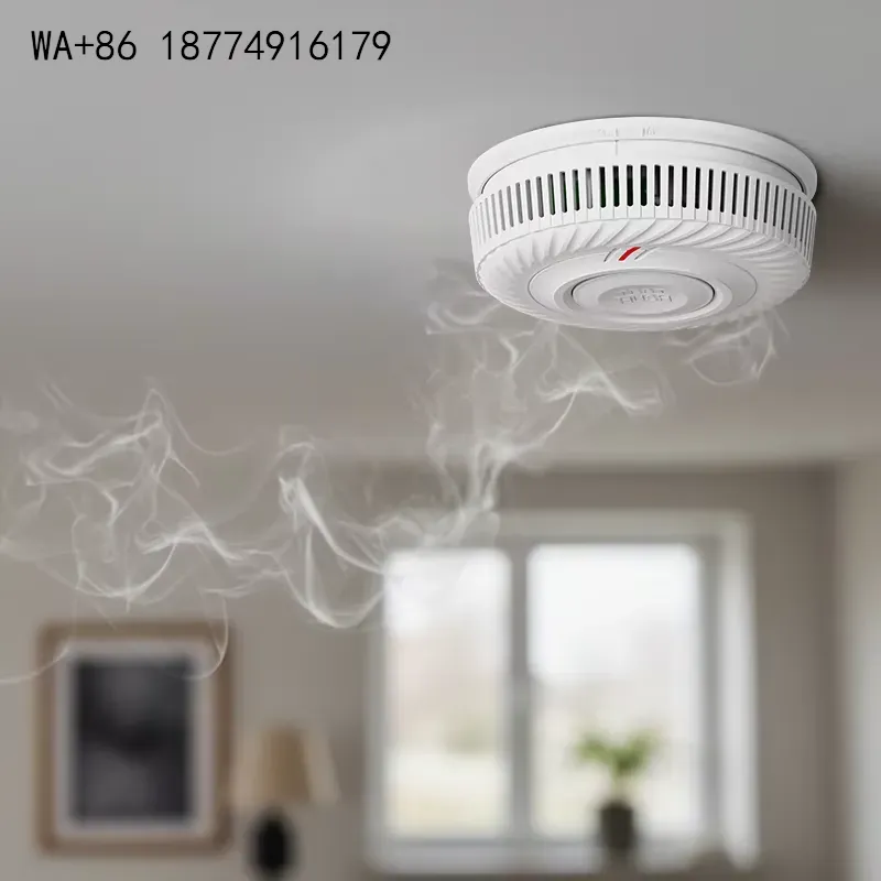 Smoke Alarm 10 Year Battery - wmwmnu 10년 사용 가능한 배터리, 무선,