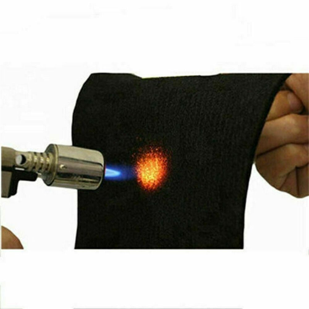 Fire Blanket Fiberglass - 내구성이 뛰어난 검정색 탄소 섬유 펠트