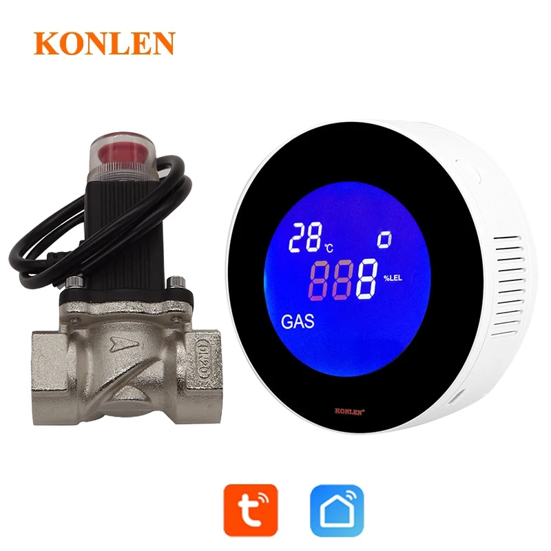 Smart Gas Leak Detector Lpg - Tuya WIFI 자연 LPG 가스 누출