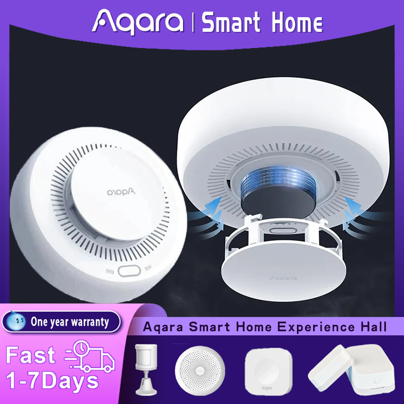 Zigbee Smoke Sensor Tuya - 아카라 스마트 연기 감지 센서, 지그비