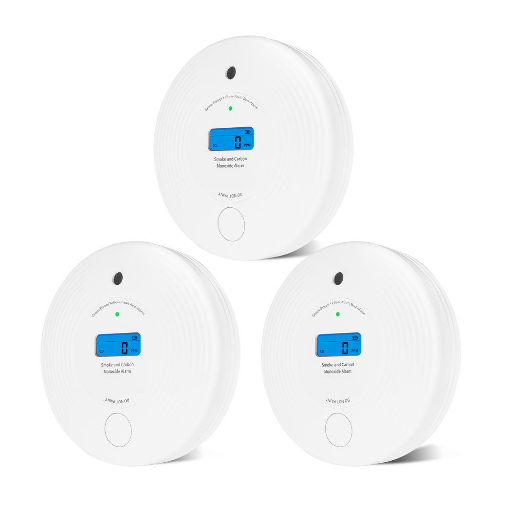 Carbon Monoxide Detector Combo - 콤보 연기 감지기 및 일산화탄소 감지기