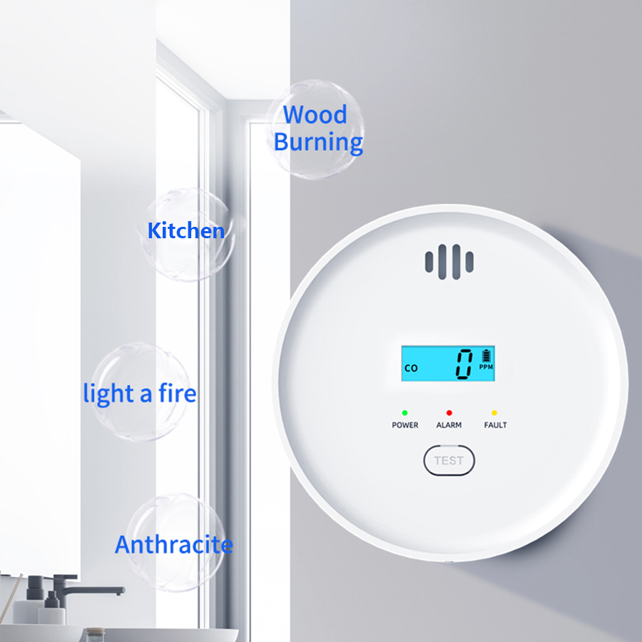 Smoke Alarm 10 Year Battery - 연기 및 일산화탄소 감지기 10년 배터리