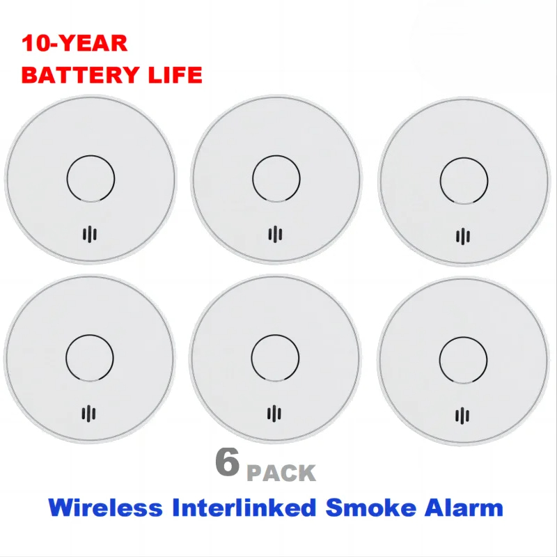 Smoke Alarm 10 Year Battery - 무선 연동형 화재 경보기 10년 배터리
