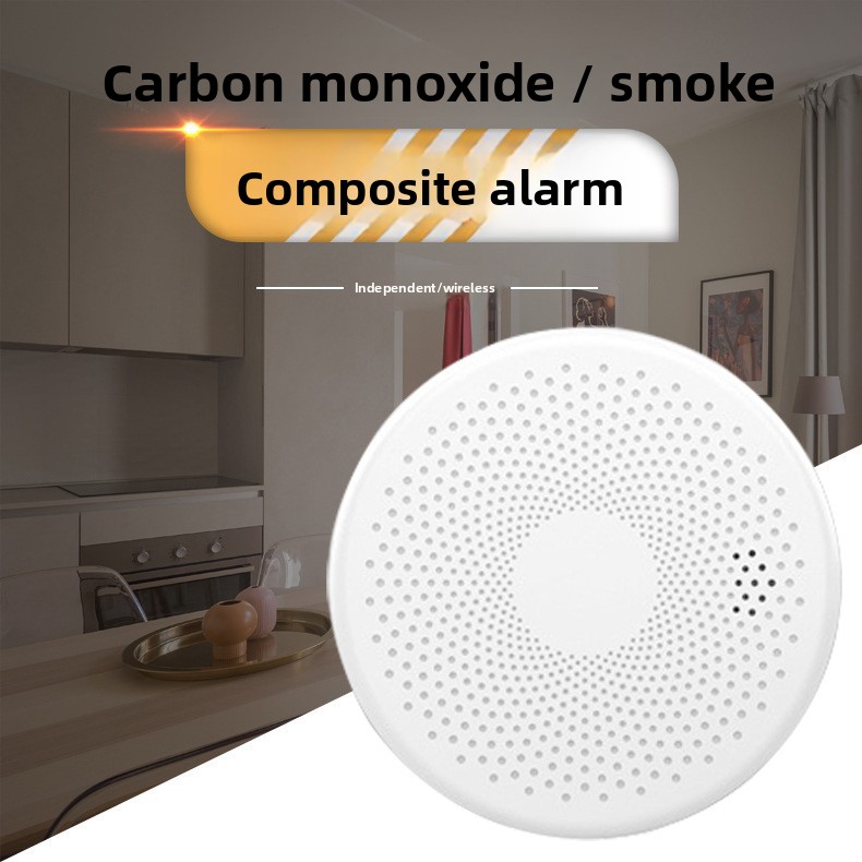 Smart Smoke Detector Wifi - 새로운 2in1 버전 WiFi 투야 스마트