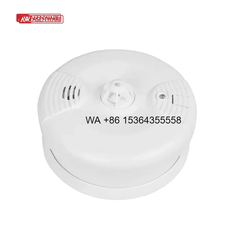 Smoke Alarm 10 Year Battery - Asenware 무선 연기 감지기 화재 경보