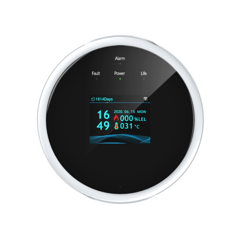 Smart Gas Leak Detector Lpg - 와이파이 가스 누출 감지기 및 화재