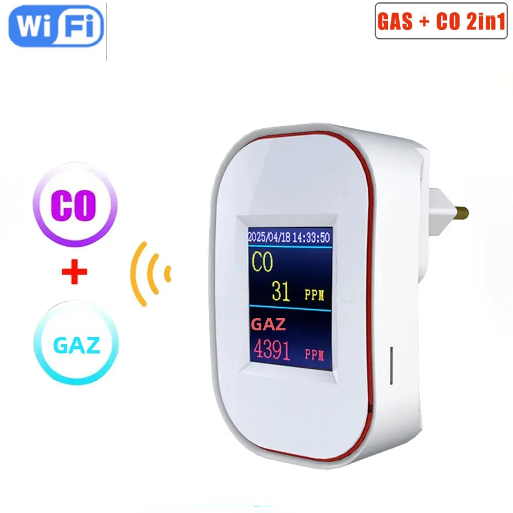 Smart Gas Leak Detector Lpg - 투야 스마트 라이프 와이파이 가스 감지기