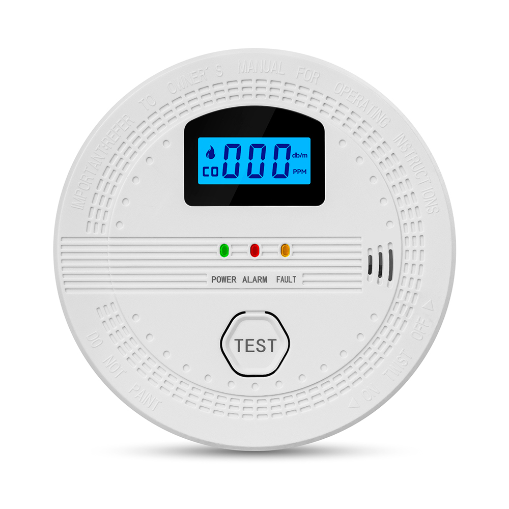 Carbon Monoxide Detector Combo - WJ SC06 2 in 1 연기
