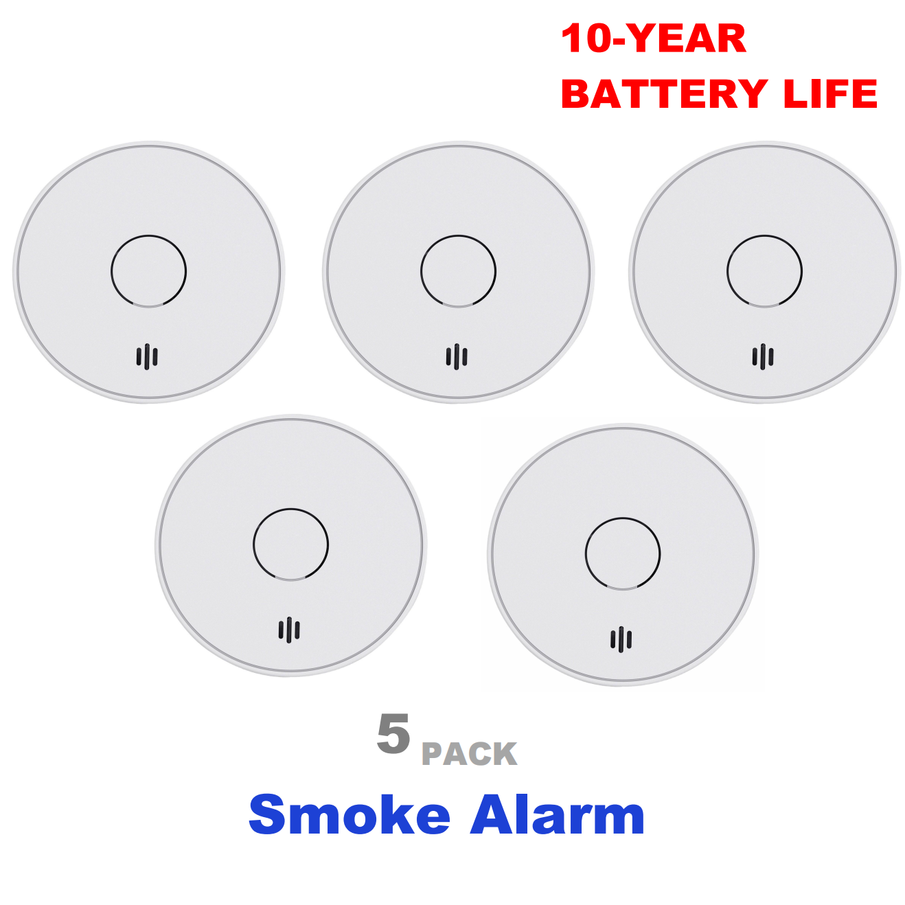 Smoke Alarm 10 Year Battery - 가정용 연기 경보기, 10년 배터리 연기