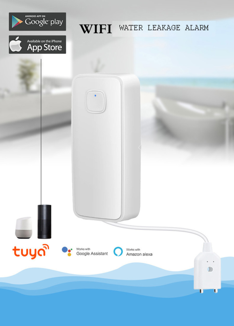 물 경보 센서 WiFi 누수 감지기 오버플로 홍수 누출 - Water Leak Detector Wifi Alarm 리뷰 및 가격