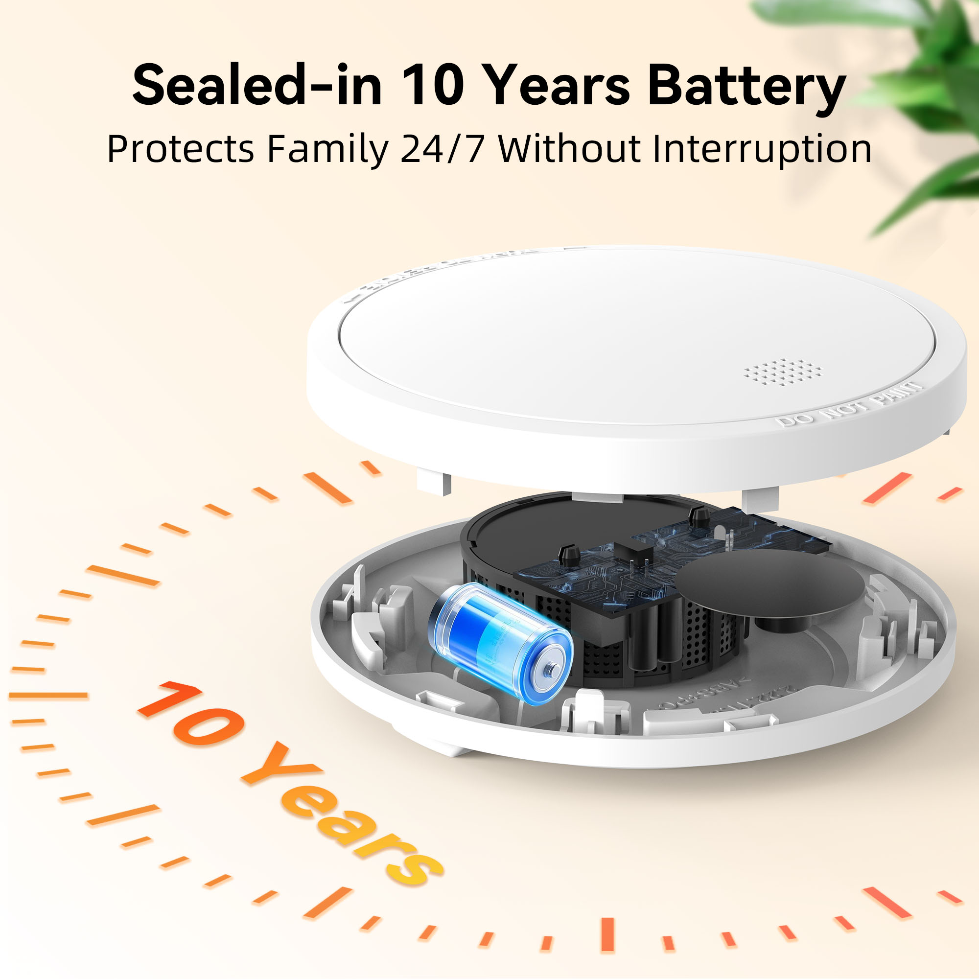 CHZHVAN 독립형 연기 감지기, EN 14604 표 - Smoke Alarm 10 Year Battery 리뷰 및 가격
