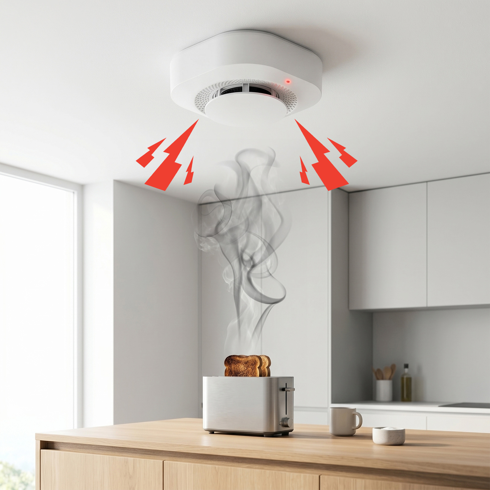 4/6/8/12개입 Tuya Zigbee 연기 감지기, - Zigbee Smoke Sensor Tuya 리뷰 및 가격