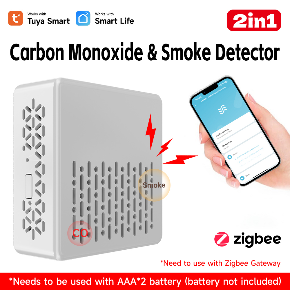 투야 와이파이 일산화탄소 연기 감지기 스마트 CO &  - Smart Smoke Detector Wifi 리뷰 및 가격