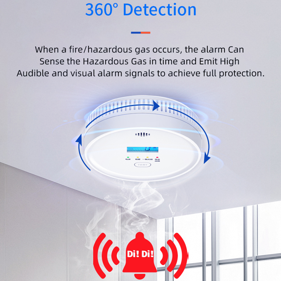 연기 및 일산화탄소 감지기 10년 배터리 백업 연기 C - Smoke Alarm 10 Year Battery 리뷰 및 가격