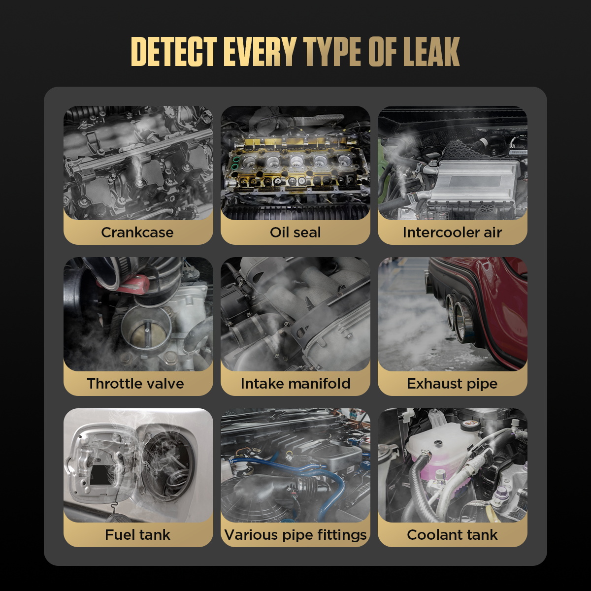 AUTOOL SDT100 자동차 연기 누출 감지기 EV - Smoke Alarm Escape Light 리뷰 및 가격