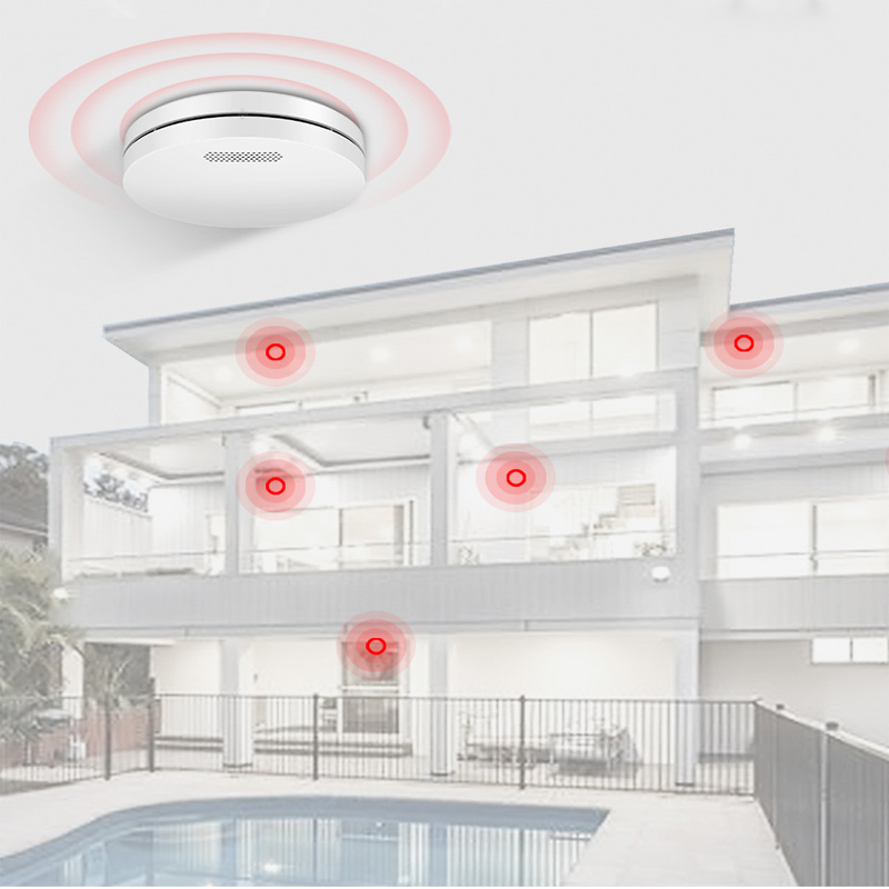 Tuya WiFi 감지 기능이 있는 청각 및 시각 화재 - Smart Smoke Detector Wifi 리뷰 및 가격