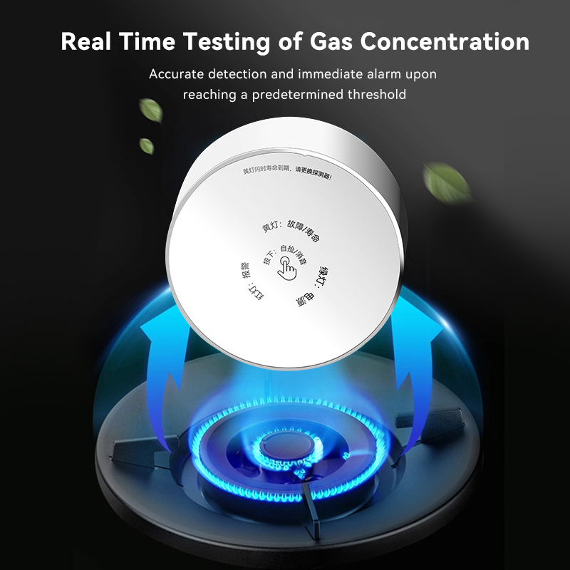 Meian Zigbee 가스 감지기 Tuya Wifi  - Smart Gas Leak Detector Lpg 리뷰 및 가격