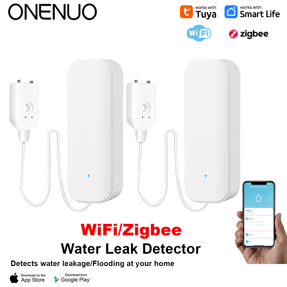 WiFi/Zigbee 워터 센서 Tuya 누출 경보 홍 - Zigbee Smoke Sensor Tuya 리뷰 및 가격