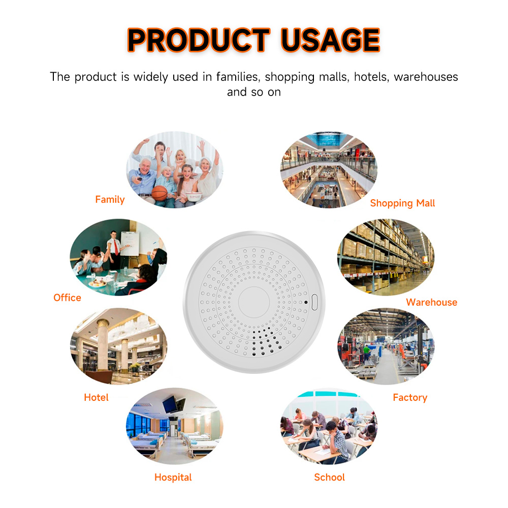 투야 와이파이 2-in-1 연기 및 일산화탄소 감지기  - Zigbee Smoke Sensor Tuya 리뷰 및 가격