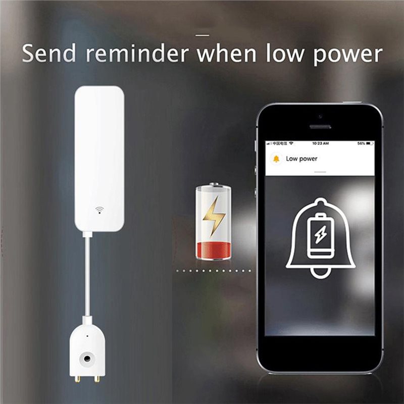 DTEN-Tuya WIFI 스마트 누수 센서 물 넘침  - Water Leak Detector Wifi Alarm 리뷰 및 가격