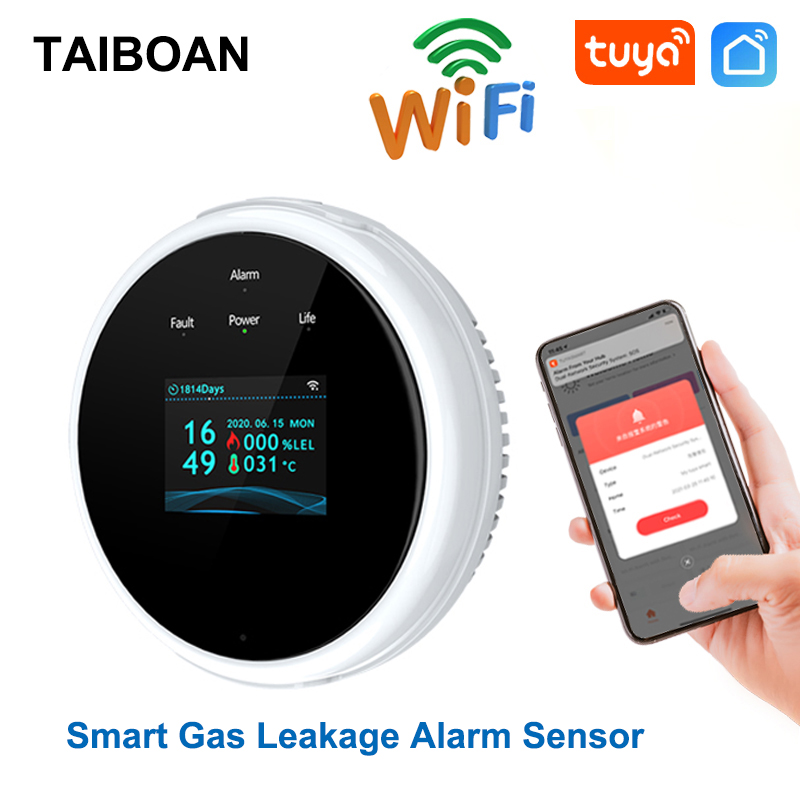 TAIBOAN WiFi 가스 LPG 누출 센서 알람 T - Smart Gas Leak Detector Lpg 리뷰 및 가격