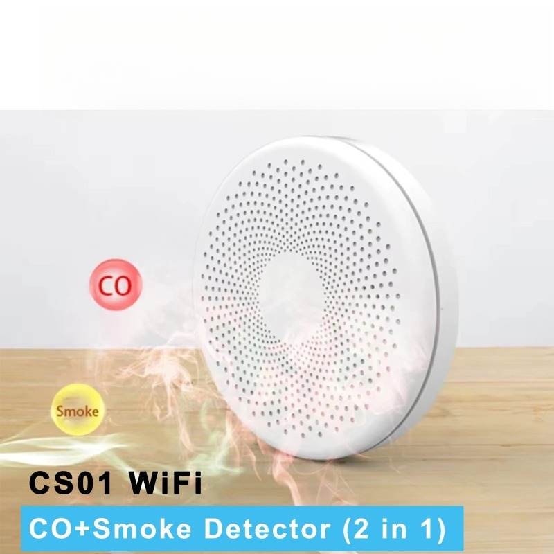 새로운 2-in-1 WiFi 스마트 회사 및 연기 감지 - Smart Smoke Detector Wifi 리뷰 및 가격