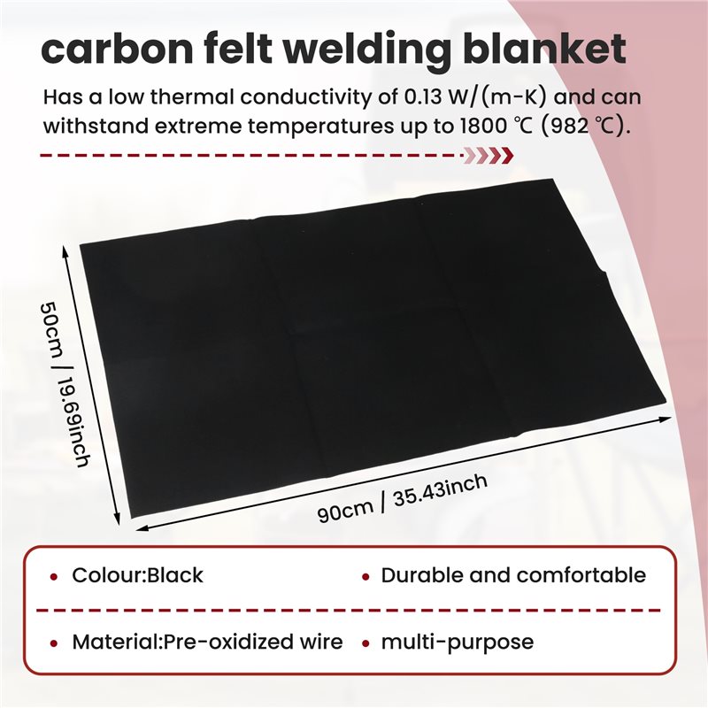 탄소 펠트 용접 담요 내화성 - 2팩 20X36인치 내 - Fire Blanket Fiberglass 리뷰 및 가격