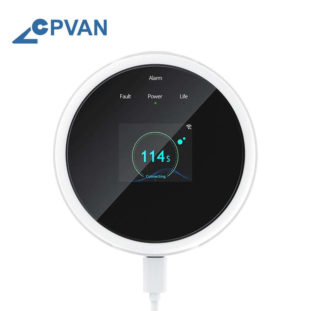 CPVAN 투야 와이파이 천연가스 경보 센서 LCD 디 - Smart Gas Leak Detector Lpg 리뷰 및 가격