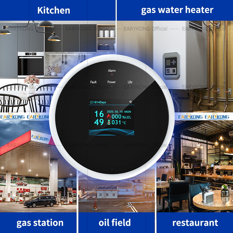 투야 와이파이 가스 감지기, 가정용 LPG 천연 가스  - Smart Gas Leak Detector Lpg 리뷰 및 가격