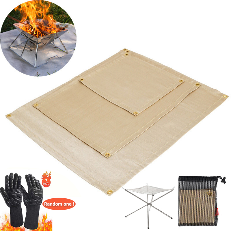 야외 캠핑 방화 천 피크닉 바베큐 단열 매트 난연성 고 - Fire Blanket Fiberglass 리뷰 및 가격