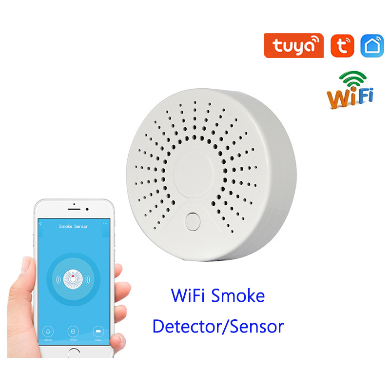 Tuya WiFi 스마트 홈 연기 감지기 앱 원격 제어 - Smart Smoke Detector Wifi 리뷰 및 가격