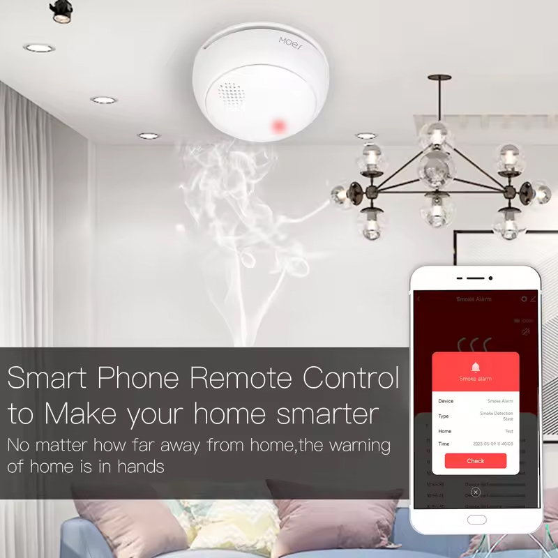 MOES ZigBee 스마트 무선 연기 감지기 화재 8 - Zigbee Smoke Sensor Tuya 리뷰 및 가격