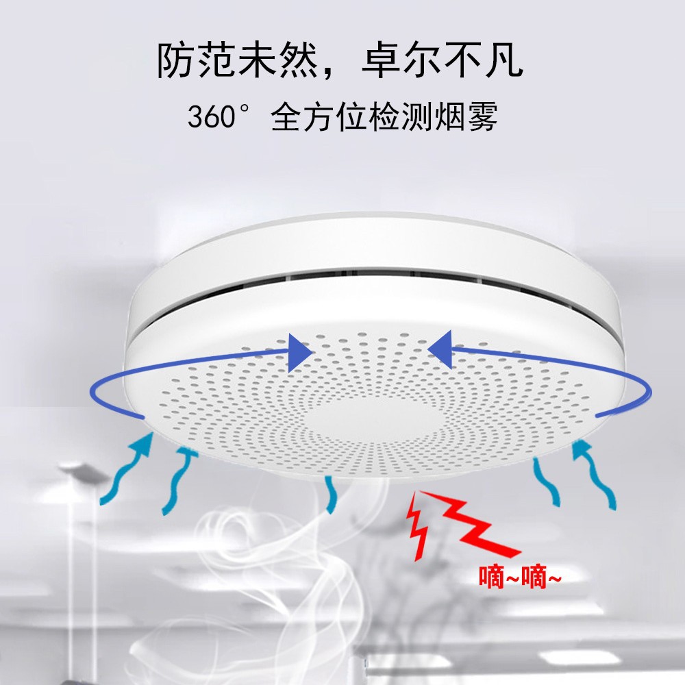 새로운 2in1 버전 WiFi 투야 스마트 연기 및 일 - Smart Smoke Detector Wifi 리뷰 및 가격