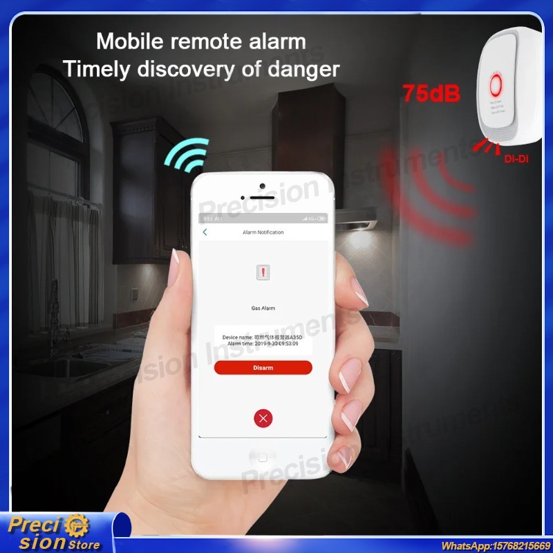 천연가스 및 LPG 누출 경보용 가연성 가스 감지기 스 - Smart Gas Leak Detector Lpg 리뷰 및 가격