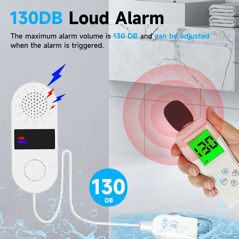 투야 와이파이 누수 감지기, 소리 및 빛 알람, 130 - Water Leak Detector Wifi Alarm 리뷰 및 가격