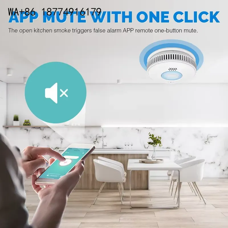 wmwmnu 정품, EN14604 인증, 3년 보증,  - Smart Smoke Detector Wifi 리뷰 및 가격