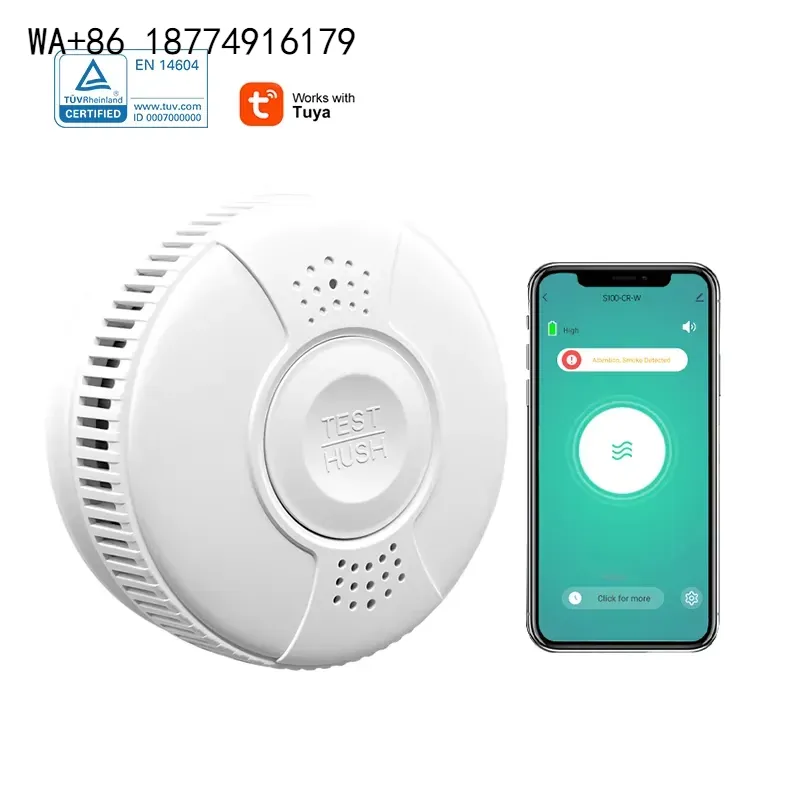 wmwmnu 공장 직판, 85dB, DC 3V, 호텔  - Smart Smoke Detector Wifi 리뷰 및 가격
