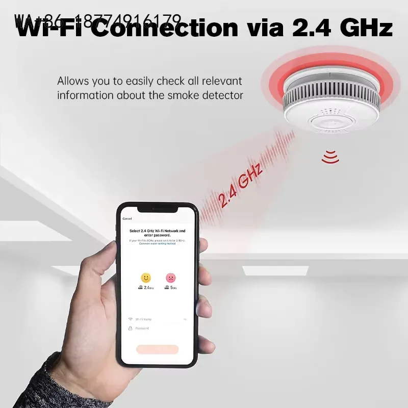 wmwmnu 공장 직판, 85dB, DC 3V, 호텔  - Smart Smoke Detector Wifi 리뷰 및 가격
