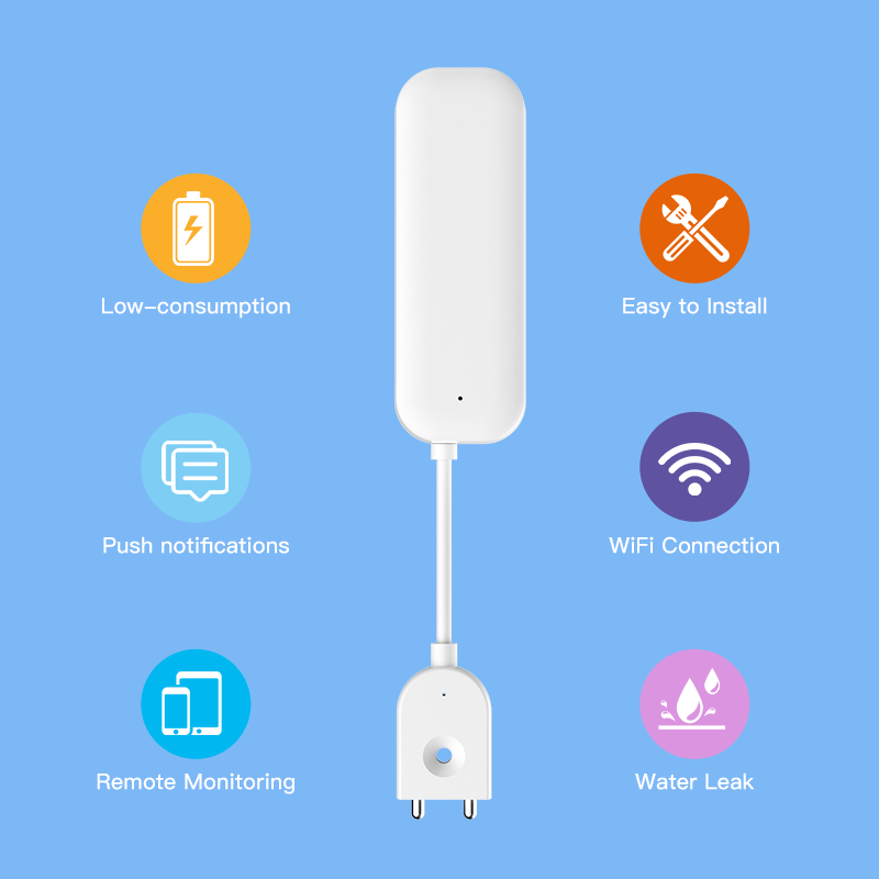 Tuya WiFi ZigBee 워터 센서 누출 경보 홍 - Water Leak Detector Wifi Alarm 리뷰 및 가격
