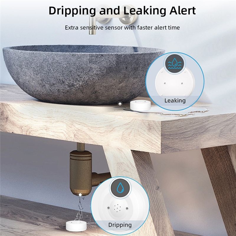 뛰어난 성능을 자랑하는 Tuya Wi-Fi 누수 감지  - Water Leak Detector Wifi Alarm 리뷰 및 가격