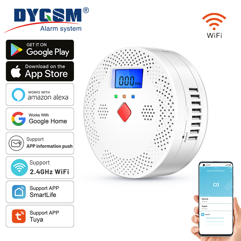 투야 와이파이 스마트 일산화탄소 감지기 알람, 사운드  - Carbon Monoxide Detector Combo 리뷰 및 가격