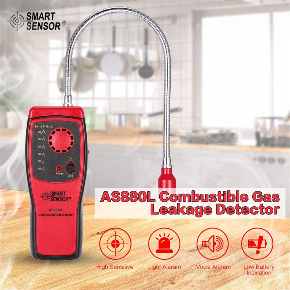 스마트 센서 AS8800L 가연성 가스 감지기 천연 가 - Smart Gas Leak Detector Lpg 리뷰 및 가격