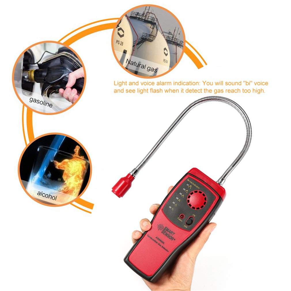 스마트 센서 AS8800L 가연성 가스 감지기 천연 가 - Smart Gas Leak Detector Lpg 리뷰 및 가격