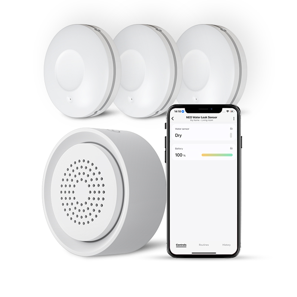 사이렌 알람 기능이 있는 BTLIFE-홍수 감지기 Wi - Water Leak Detector Wifi Alarm 리뷰 및 가격
