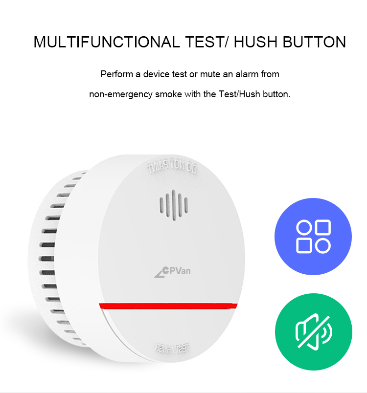CPvan 연기 감지기 센서 화재 경보 보호 장비, 1 - Smoke Alarm 10 Year Battery 리뷰 및 가격