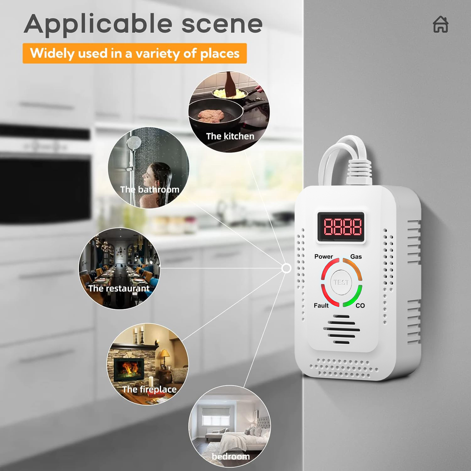 천연 가스 감지기 2in1 및 일산화탄소 CO 감지기, - Carbon Monoxide Detector Combo 리뷰 및 가격