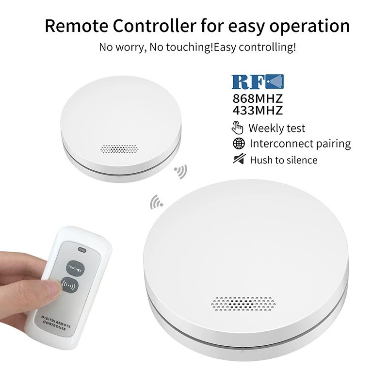 투야 그래피티 가정용 스마트 무선 연기 감지기 앱 Wi - Smart Smoke Detector Wifi 리뷰 및 가격