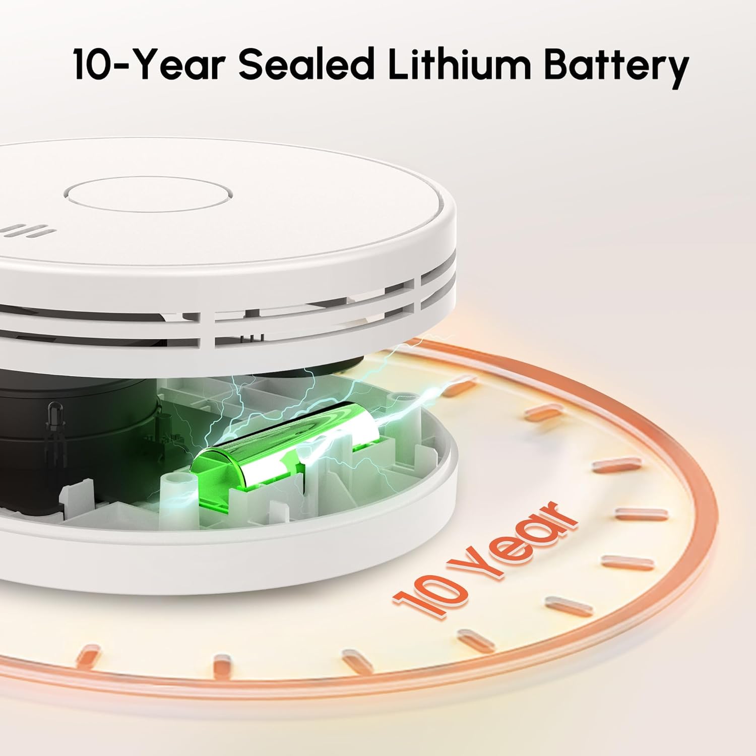 가정용 연기 경보기, 10년 배터리 연기 감지기 화재  - Smoke Alarm 10 Year Battery 리뷰 및 가격