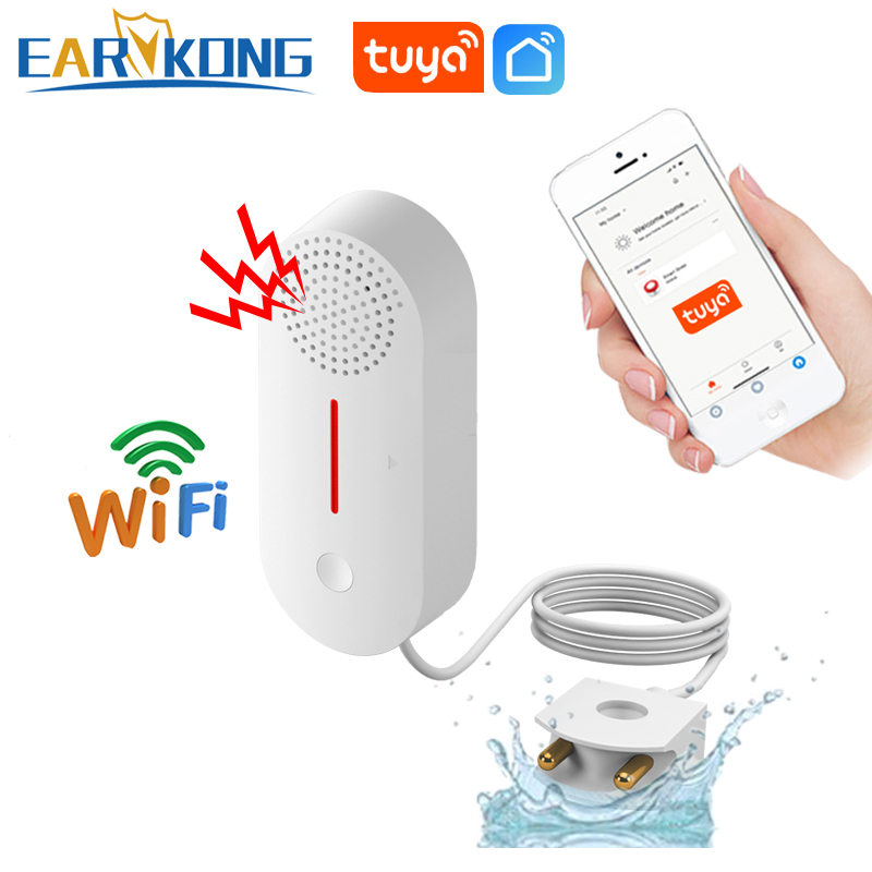EARYKONG 투야 와이파이 누수 센서 액체 누출 경 - Water Leak Detector Wifi Alarm 리뷰 및 가격